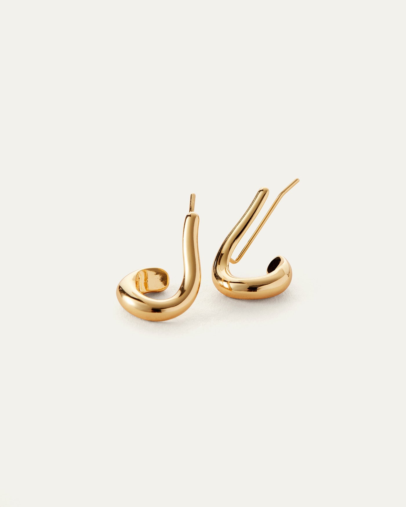 Dara Climber Earrings for Women - Elegant Gold Hoop Earrings with Unique Climbing Design - Perfect for Parties, Weddings & Everyday Wear