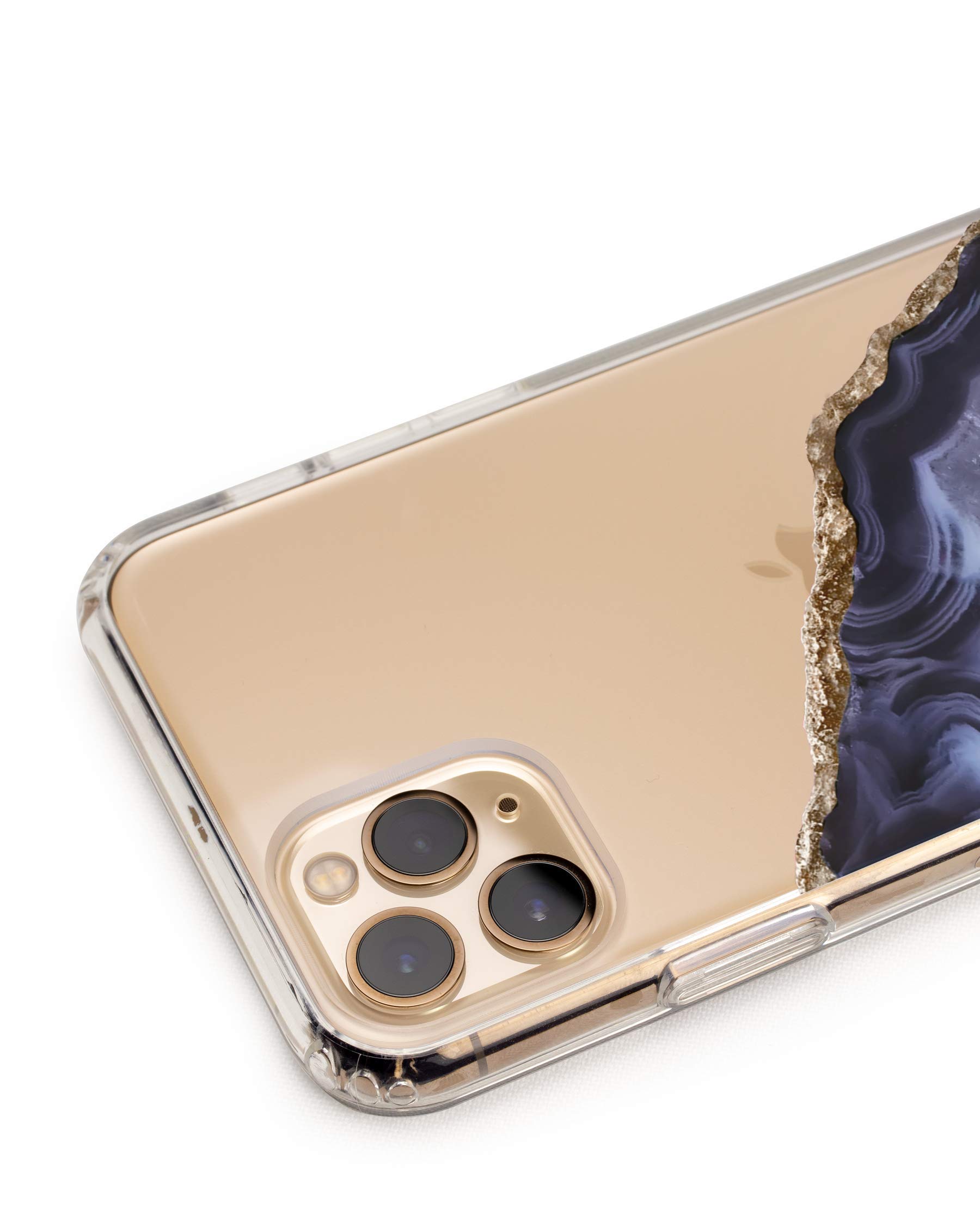 Premium Dark Blue Agate Protective Case for iPhone 11 Pro Max | Shockproof & Slim Design | Perfect Gift for Nature Lovers | Ideal for Outdoor Adventures, Travel & Everyday Use