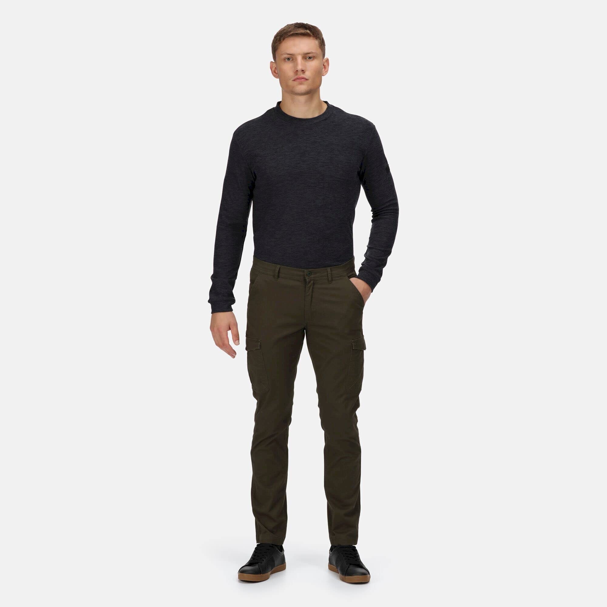 Regatta Men's Bryer II Cargo Pants - Durable Outdoor Work Pants for Hiking, Camping & Everyday Wear