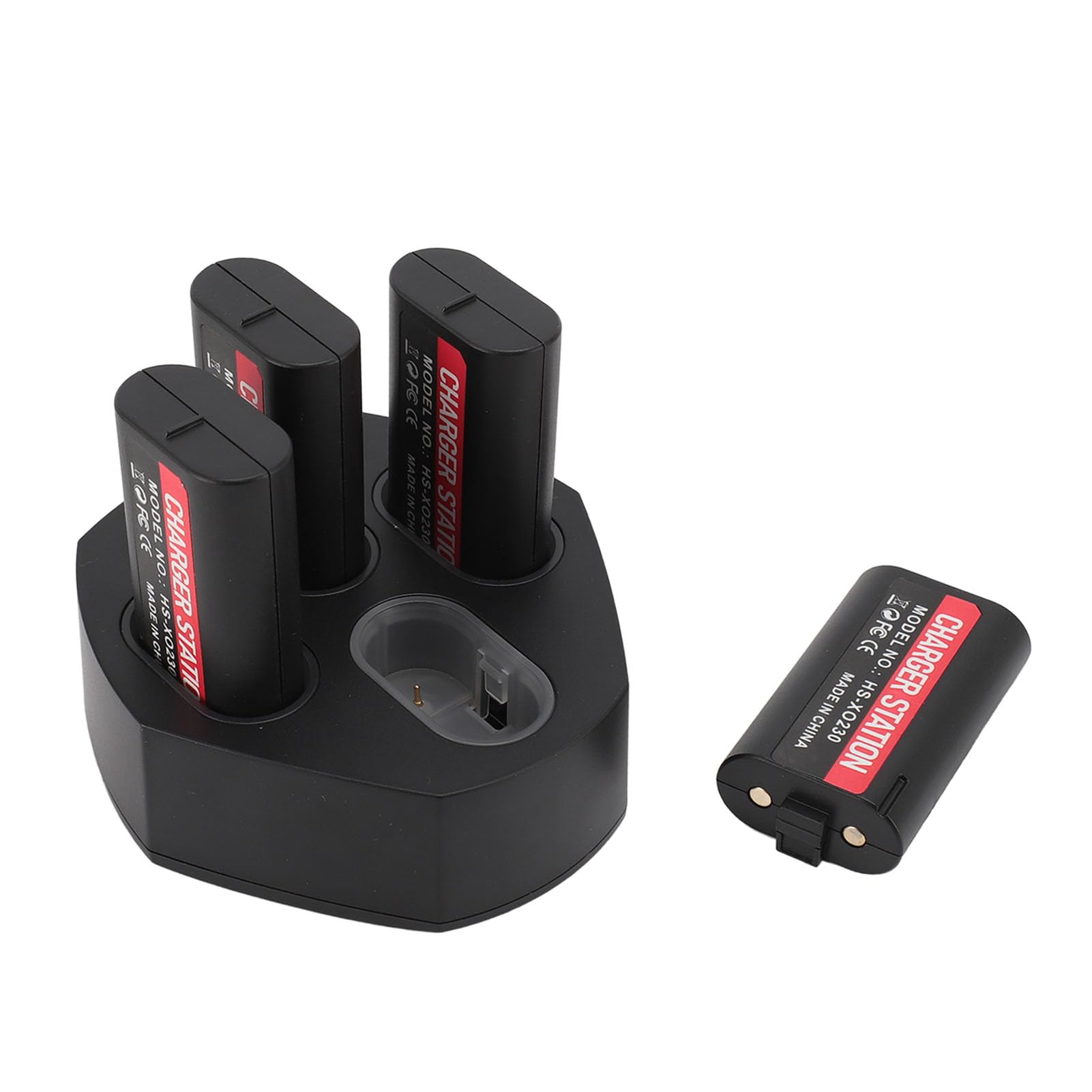 Rechargeable Battery Pack for Xbox Controller - 3600mAh 4-Piece Set with Charging Station - Long-Lasting Power for Xbox One - Perfect for Gaming Sessions & Multiplayer Setups