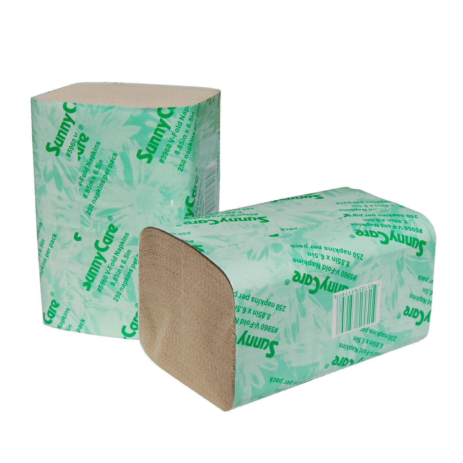 Premium Natural Tabletop Napkins - 250 Pack (24 per Case) | Eco-Friendly Disposable Napkins for Dining, Parties, and Everyday Use