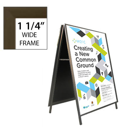 12x24 A-Frame Sign Holder - 1 1/4