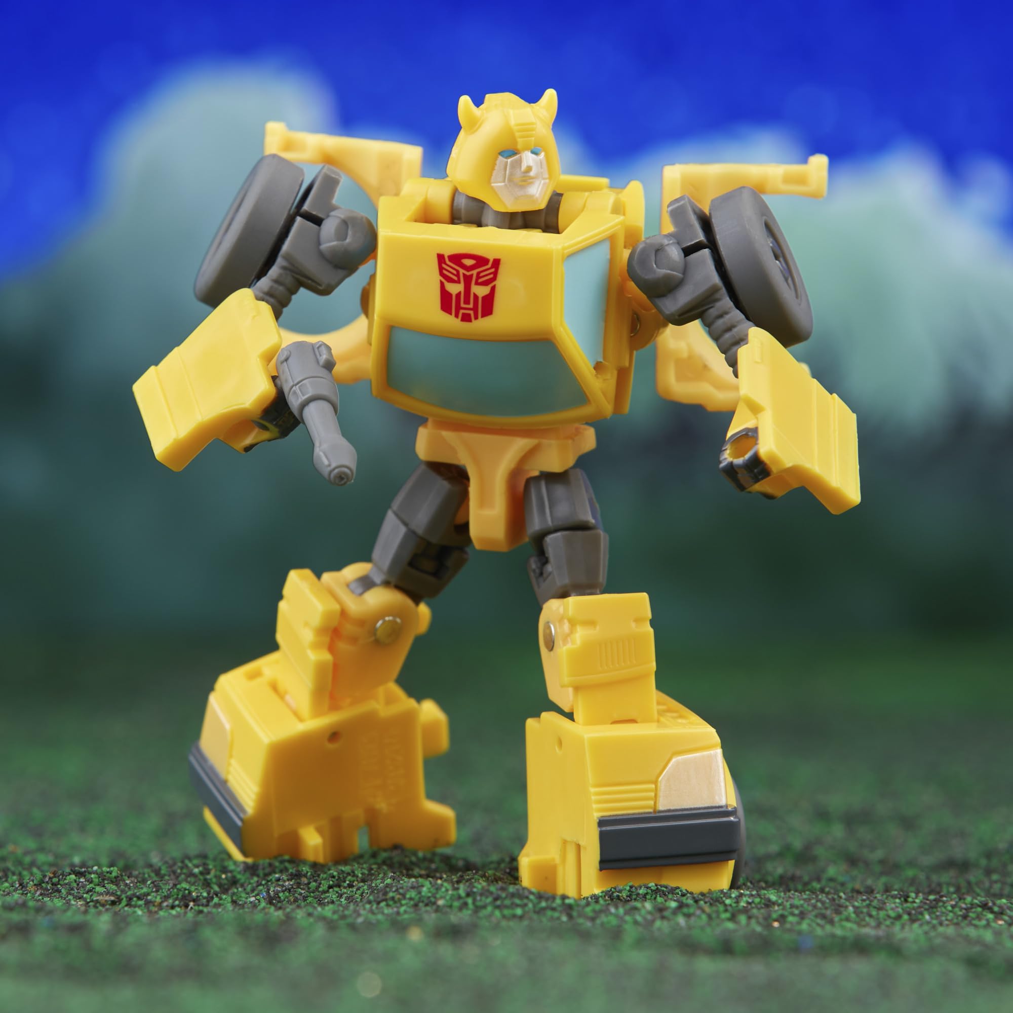 Transformers Toys Legacy Evolution Core Class Optimus Prime & Bumblebee Action Figures - 3.5-inch Collectible Robot Toys for Kids Ages 8+ | Perfect for Playtime, Display & Gifts for Transformers Fans