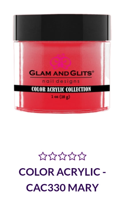 Glam and Glits CA330 Color Collections - 1 oz MARY Liquid Glitter for Nail Art, Body Paint & Festival Makeup | High Shine Cosmetic Glitter for DIY Crafts, Face & Hair Decorations