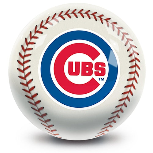 MLB Chicago Cubs Official Bowling Ball - Professional Baseball Team Design for Bowling Enthusiasts | Perfect for League Play, Birthday Gifts & Sports Fan Collections