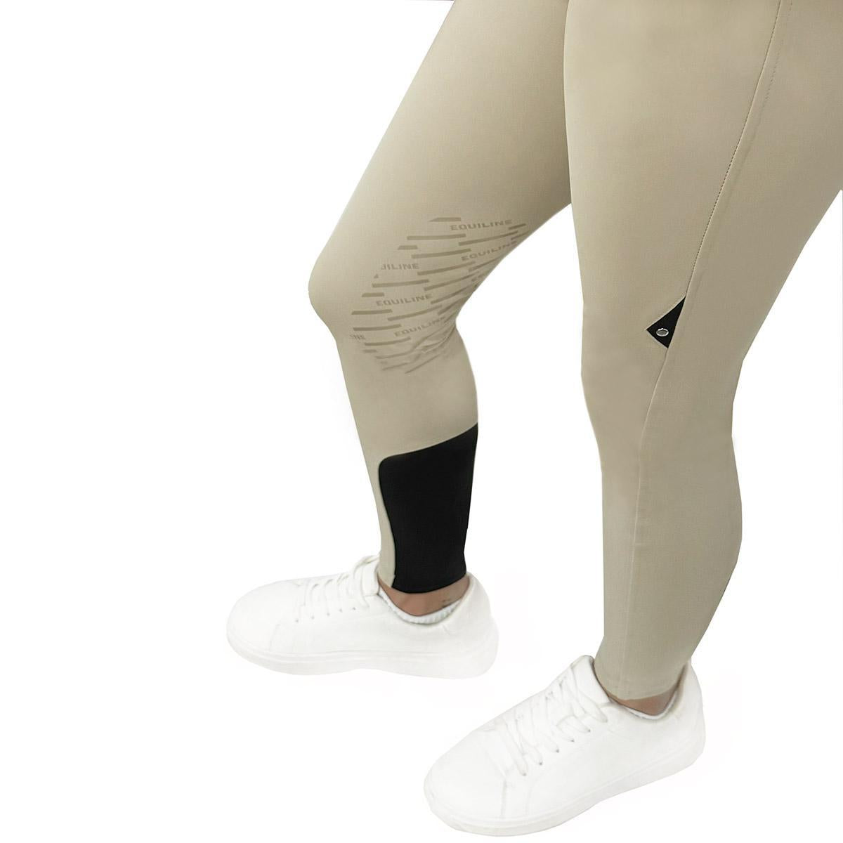 Equiline Women's CorneK Knee Grip Breeches - Equestrian Riding Pants for Horseback Riding & Dressage - Comfortable & Durable for Training & Competition