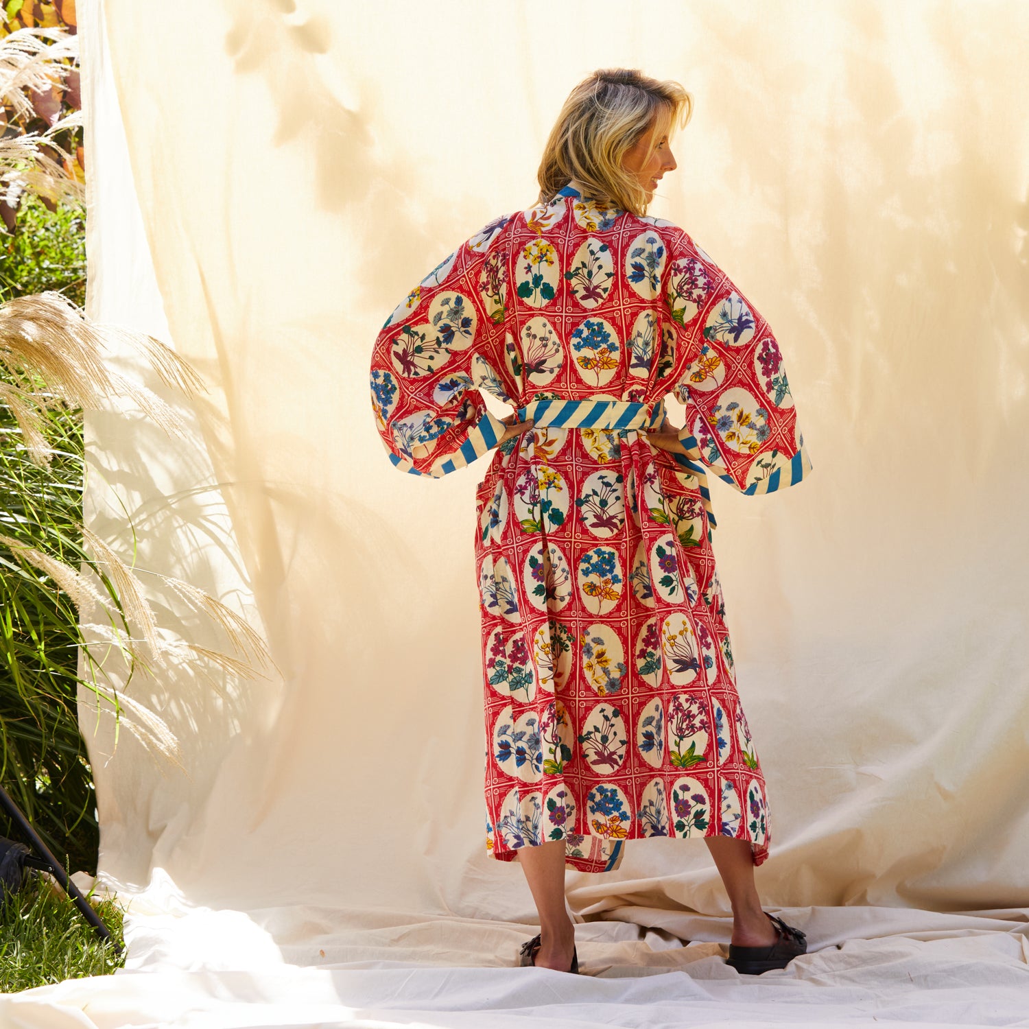 Premium Gigi Cotton Bath Robe for Women - Soft & Absorbent Luxury Spa Robe - Perfect for Home Relaxation, After Shower & Spa Days