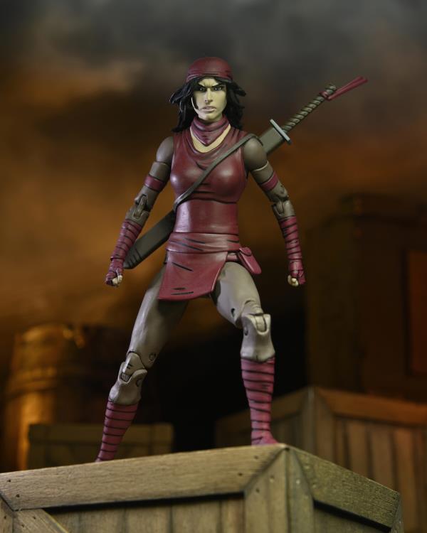 NECA The Last Ronin Ultimate Karai Action Figure - Teenage Mutant Ninja Turtles TMNT Collectible Toy for Display & Role Play