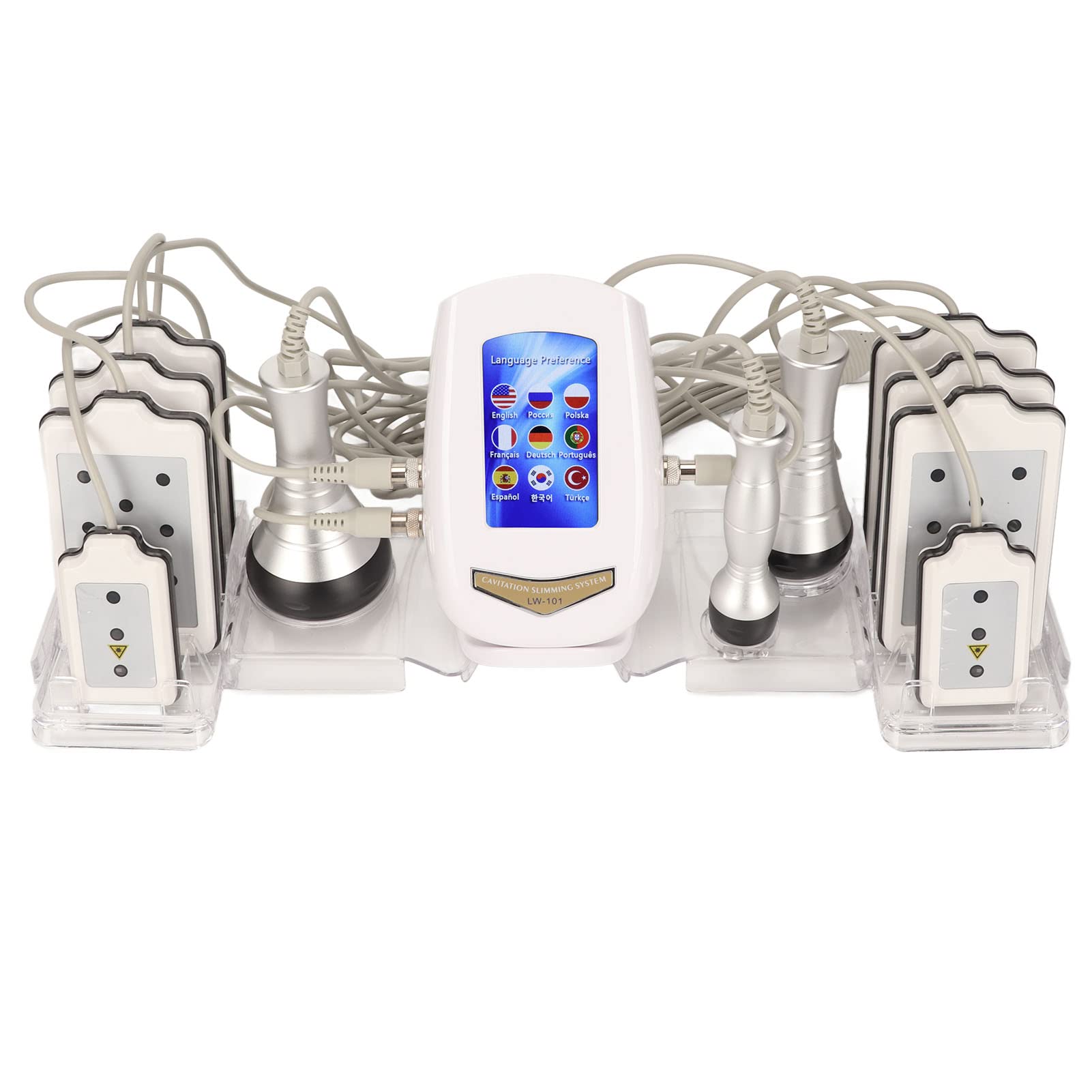 40K 4-in-1 Body Contouring Machine - Professional Cavitation Beauty Device, Fat Burning RF Body Shaper for Waist & Leg - Perfect for Home Spa & Professional Salon Treatments