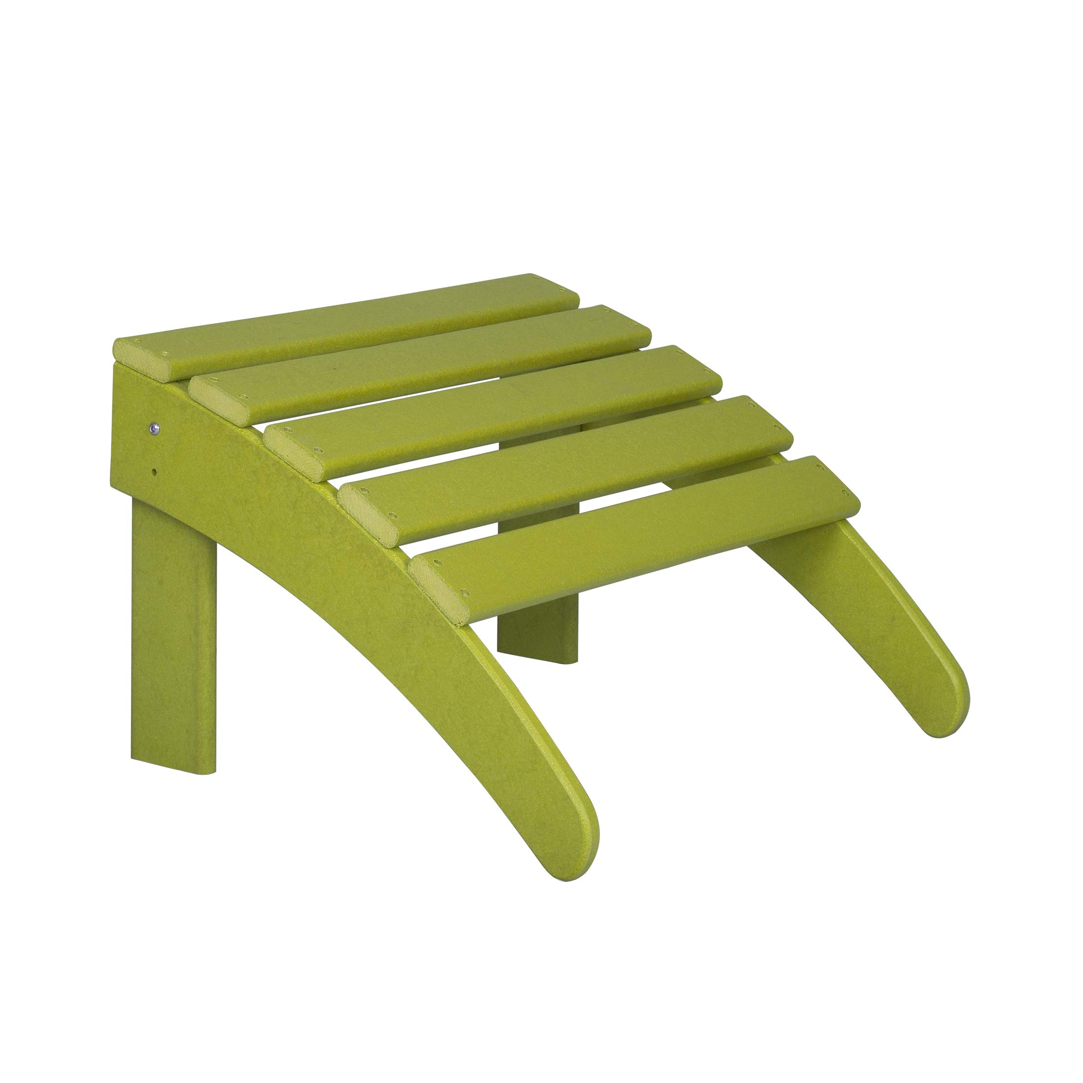 HDPE Outdoor 3pc Adirondack Set - All-Weather Patio Furniture for Garden & Backyard
