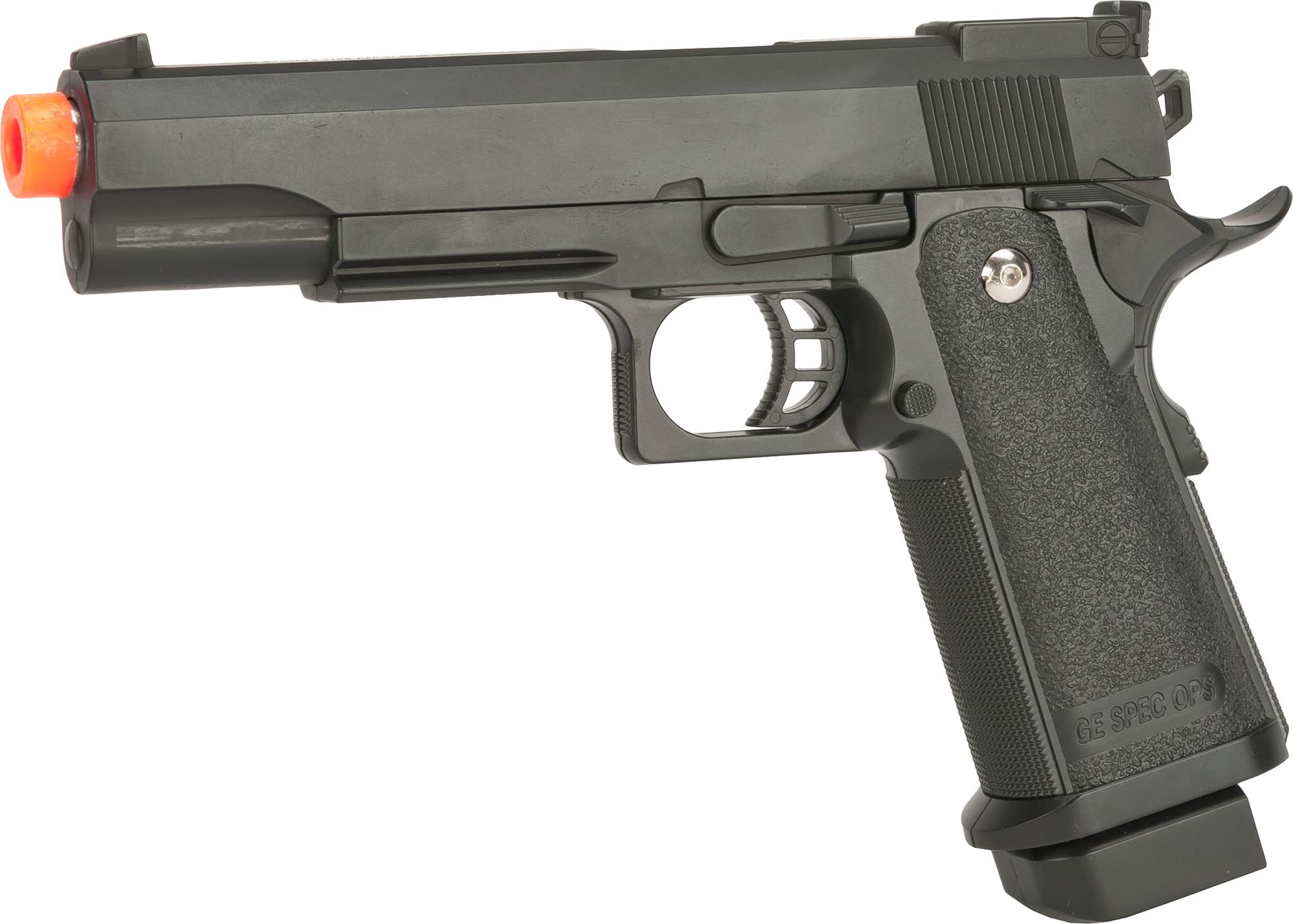 Matrix Heavyweight Hi-Capa Spec Ops Full Size Airsoft Pistol with Metal Parts - Spring Powered for Tactical Training & Competitive Shooting | Evike Airsoft