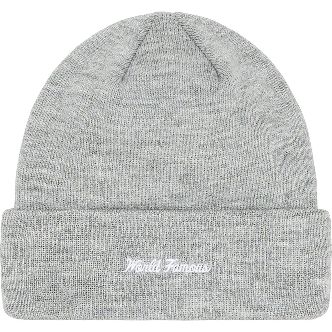 Supreme New Era Box Logo Beanie - Heather Grey Winter Hat for Men & Women - Perfect for Cold Weather, Streetwear Fashion & Urban Lifestyle
