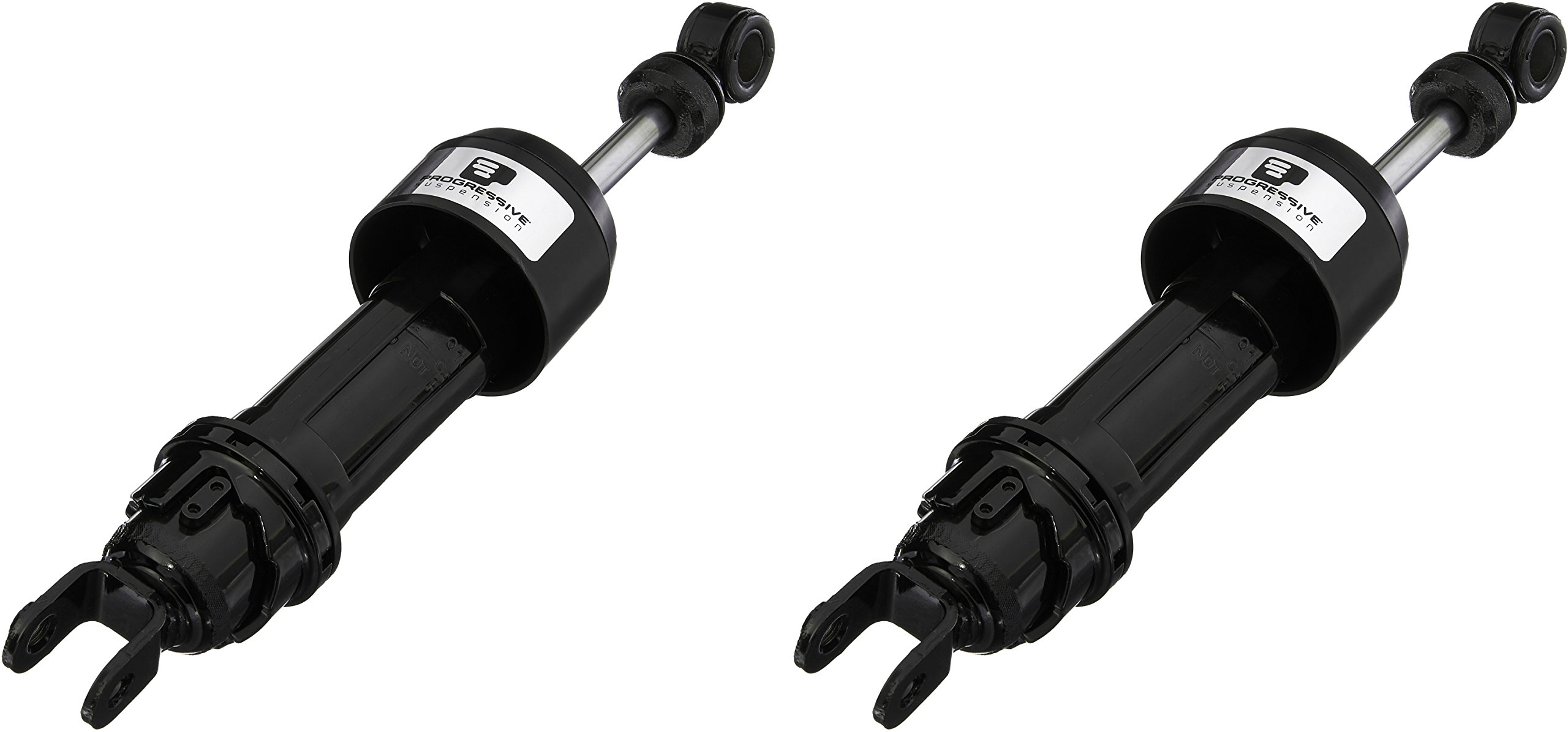 Progressive Suspension 12-1204B Black Powder Coated 13-Inch High Pressure Gas Shock Absorber - Pair for Motorcycles, ATVs, and Off-Road Vehicles - Smooth Ride on Rough Terrain