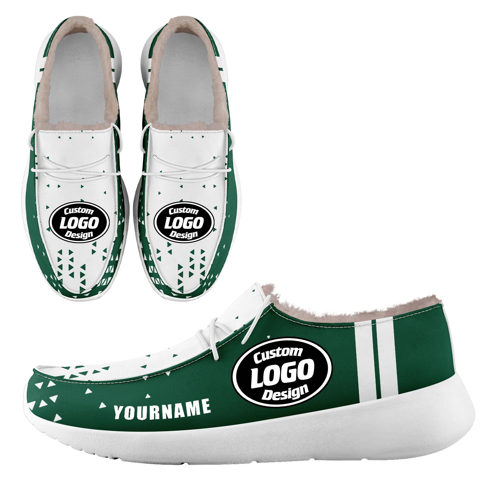 Custom Green & White New York Themed Personalized Sneakers - Unisex Casual Shoes for Walking & Travel - Perfect for City Exploration & Street Style Fashion (Model: FN042 D020279 28)