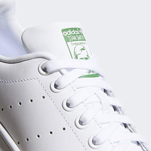 adidas Originals Stan Smith Sneakers - White/Green | Classic Comfort for Men & Women | Perfect for Casual Wear, Running & Gym