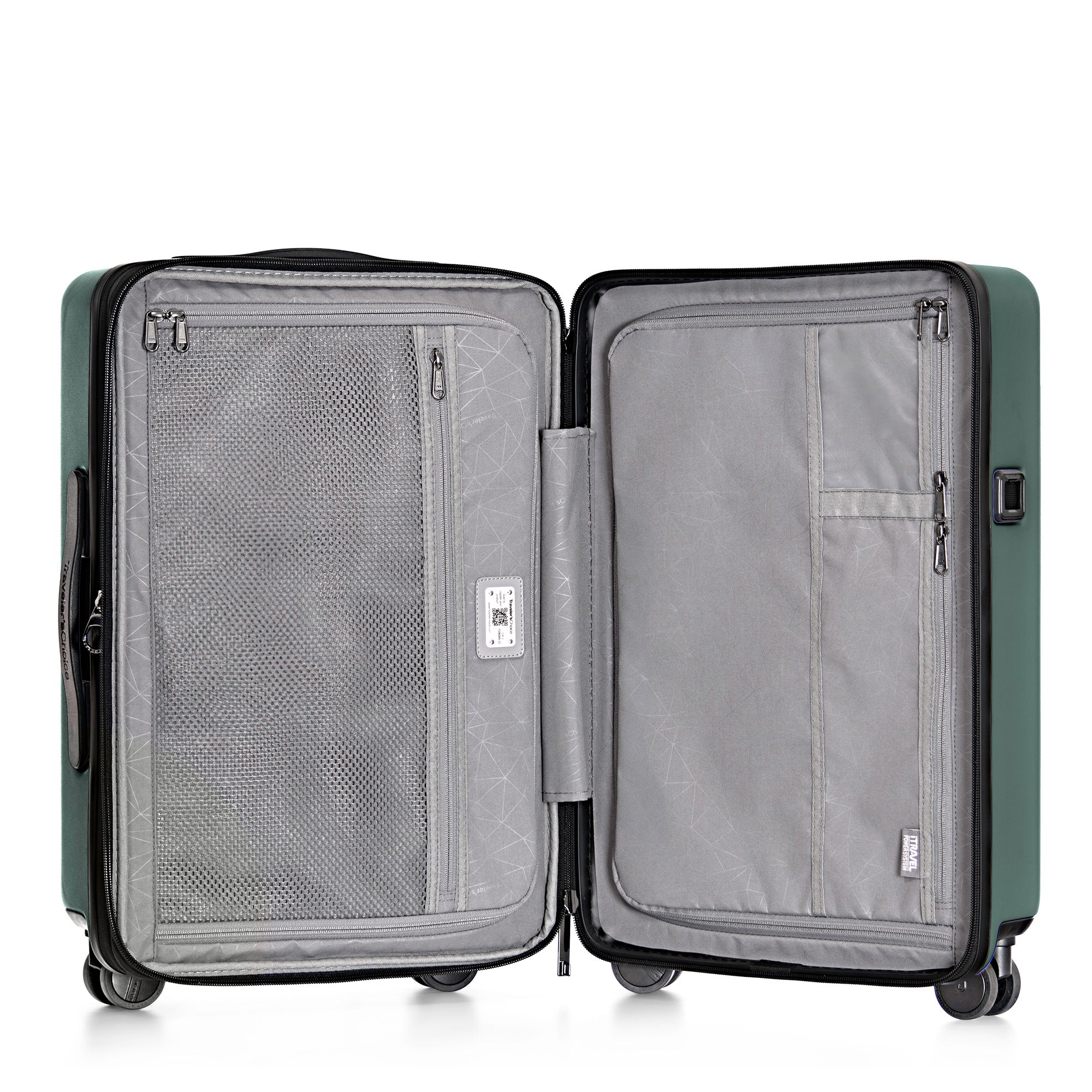 Markham Carry On Luggage - Lightweight Durable Suitcase for Travel, Business Trips & Weekend Getaways | TSA Approved & Spinner Wheels