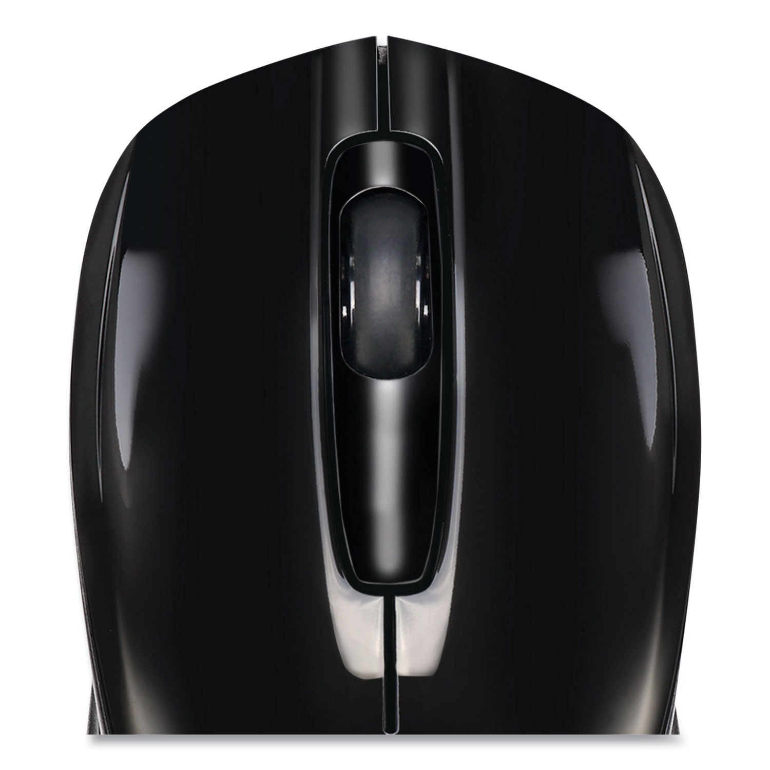 Adesso Imouse S50 Wireless Mini Mouse - 2.4Ghz USB Optical Mouse with 33ft Range, Ambidextrous Design for Left/Right Hand Use (Black) | Perfect for Laptop, Office, Travel & Home Computing