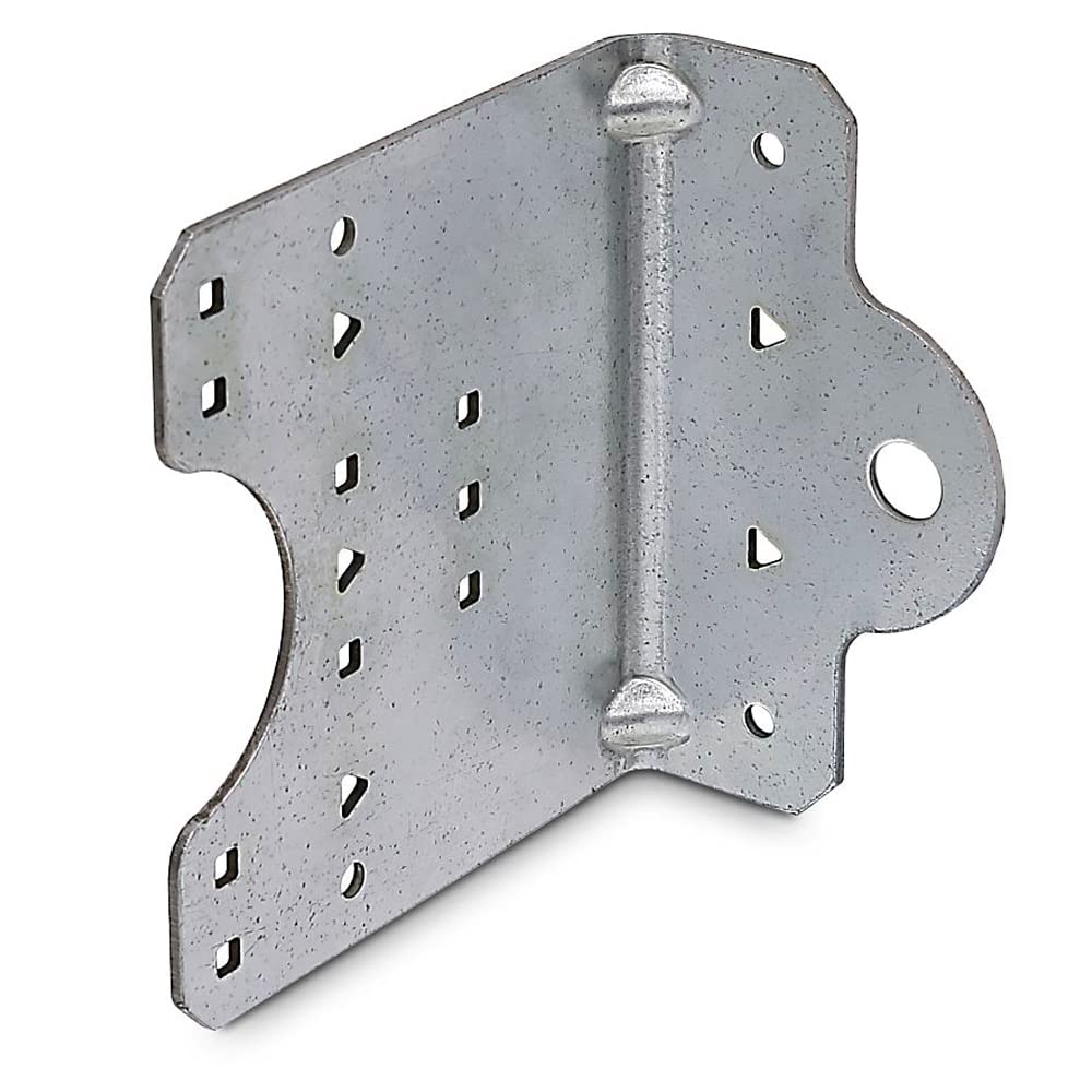 Simpson Strong-Tie SSC4.25-R50 4-1/4 Inch 14-Gauge Galvanized Steel Stud Clip (50 Pack) - Heavy Duty Metal Framing Connector for Wall Studs, Joists & Structural Support in Construction Projects