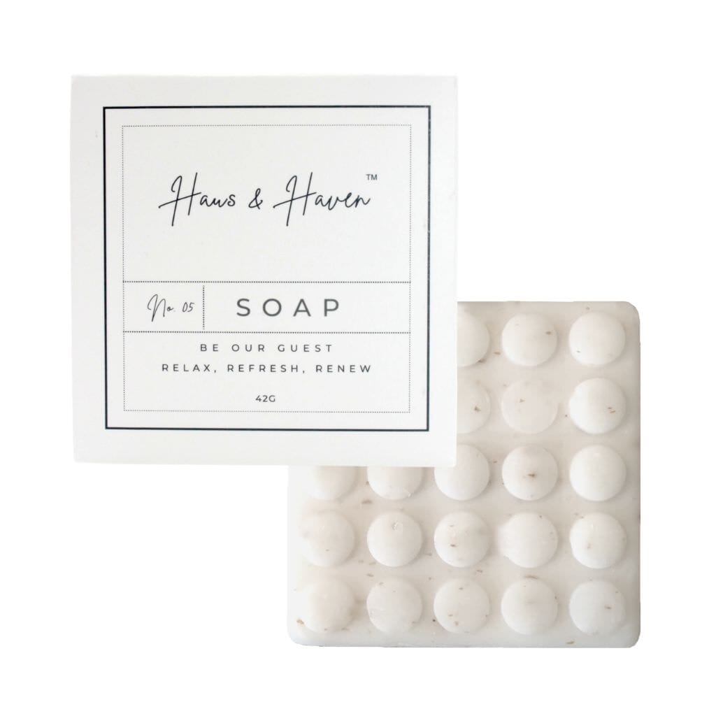 Haus & Haven Massage Bar Soap 1.5oz - Natural Moisturizing & Relaxing Body Soap for Spa, Aromatherapy & Self-Care at Home
