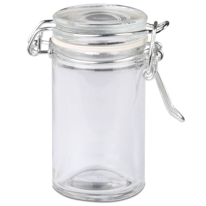 2oz Mini Mason Glass Jars - Small Glass Jars with Lids for Spices, Honey, Jam, DIY Crafts & Wedding Favors - Perfect for Home Canning, Gift Packaging & Party Decorations