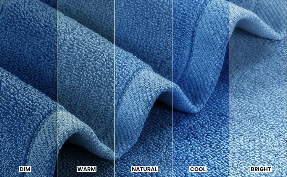 Utopia Towels 4-Pack Premium Bath Towels Set - 27x54 Inch 100% Ring Spun Cotton 600GSM, Lightweight & Highly Absorbent Quick-Drying Towels for Bathroom, Spa, Gym, and Beach (Electric Blue)