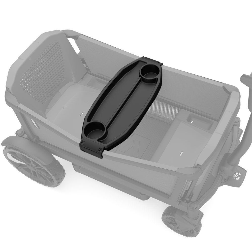 Veer Cruiser Drink & Snack Tray for Car - Universal Cup Holder & Snack Organizer for Road Trips, Travel & Commuting