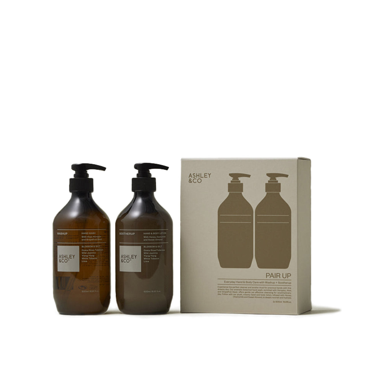 Blossom and Gilt Hand & Body Care Gift Set - Luxurious Moisturizing Lotion & Body Wash Duo for Women, Perfect for Birthday, Anniversary & Holiday Gifts - Spa Day, Self Care & Relaxation at Home