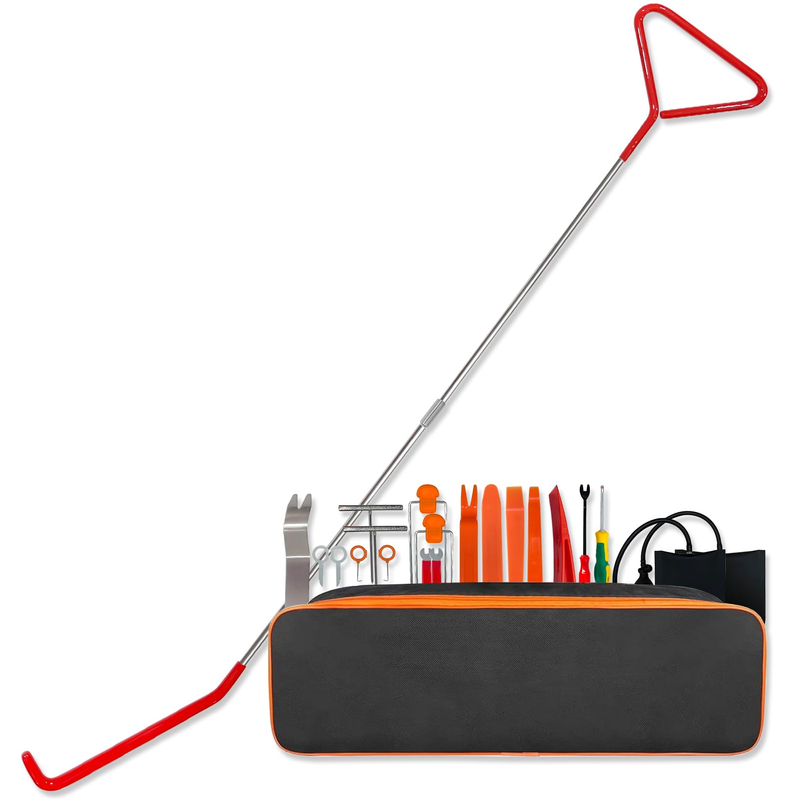 Best Multi-Functional Car Tool Kit - Trim Removal, Stereo Installation & Auto Repair Tools with Storage Bag | Perfect for DIY Car Maintenance, Audio System Upgrades & Interior Repairs
