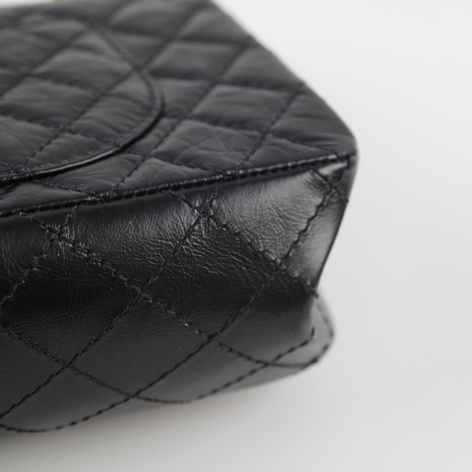 Chanel Reissue 2.55 Lucky Charms Small Black Leather Flap Bag 24 Series - Luxury Designer Handbag for Women, Perfect for Evening Events & Special Occasions