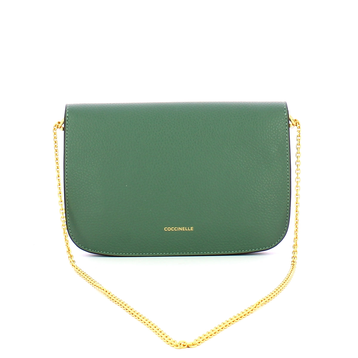 Coccinelle Beat Soft Kale Green Flap Purse - Stylish Women's Crossbody Bag for Everyday Use & Travel | MF6120101