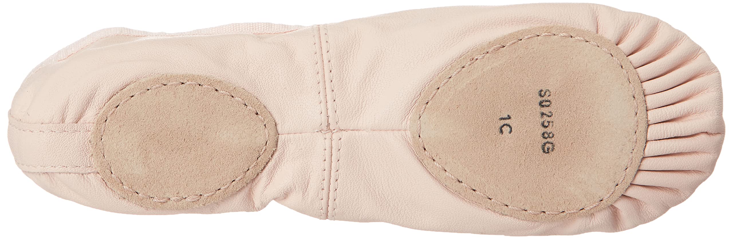 Bloch Dansoft II Ballet Flats for Toddler & Little Kid - Comfortable Leather Ballet Shoes for Dance Class, Recital & Practice