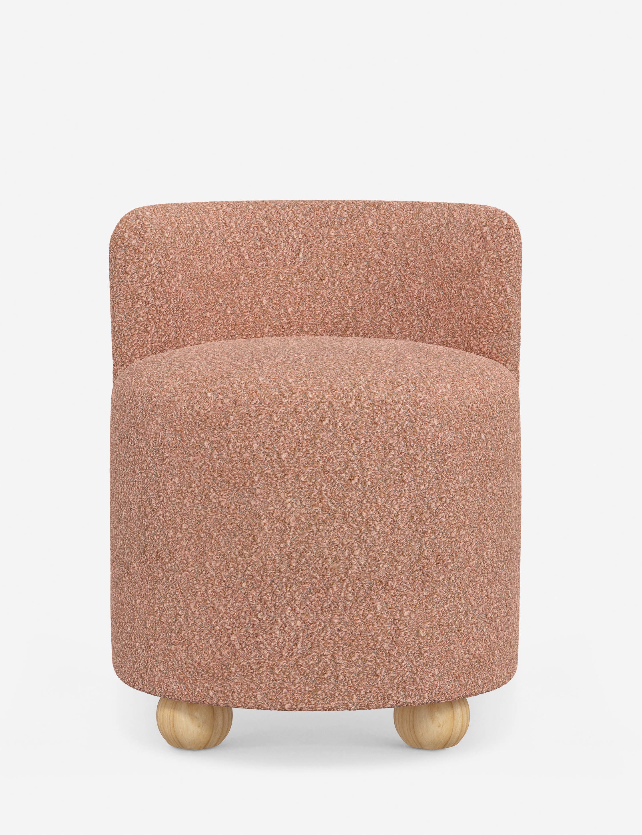 Fernsby Modern Accent Chair - Mid Century Style Upholstered Lounge Chair for Living Room, Bedroom, Office - Comfortable Reading Chair with Wooden Legs & Soft Fabric