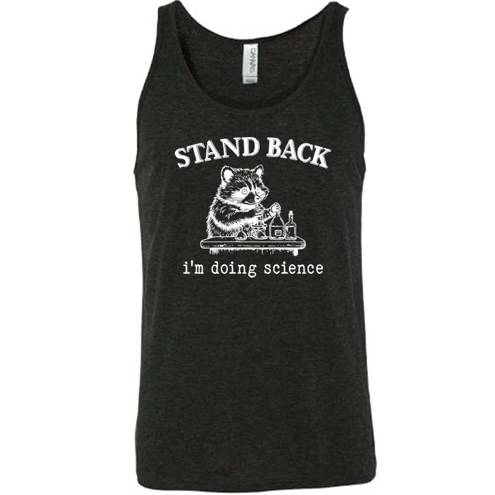 Stand Back I'm Doing Science Shirt - Funny Unisex Graphic Tee for Men & Women - Perfect for Lab Work, Science Class & Nerdy Gifts