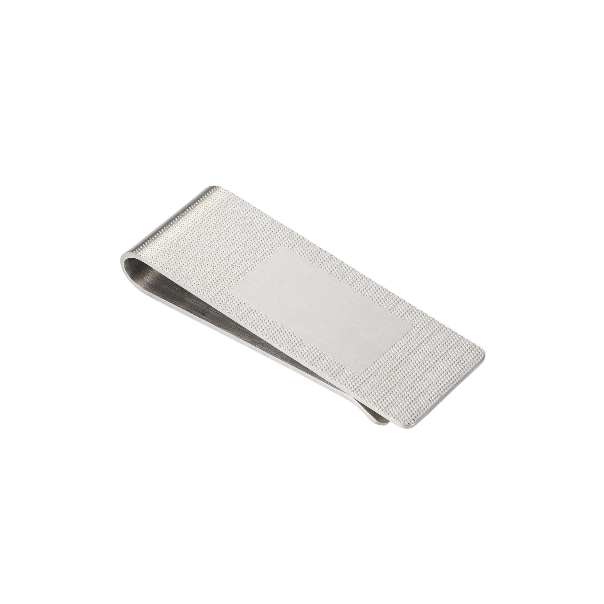 Premium Stainless Steel Money Clip for Men - Slim RFID Blocking Wallet Alternative - Perfect for Cash, Credit Cards & ID - Ideal for Travel, Business & Everyday Carry