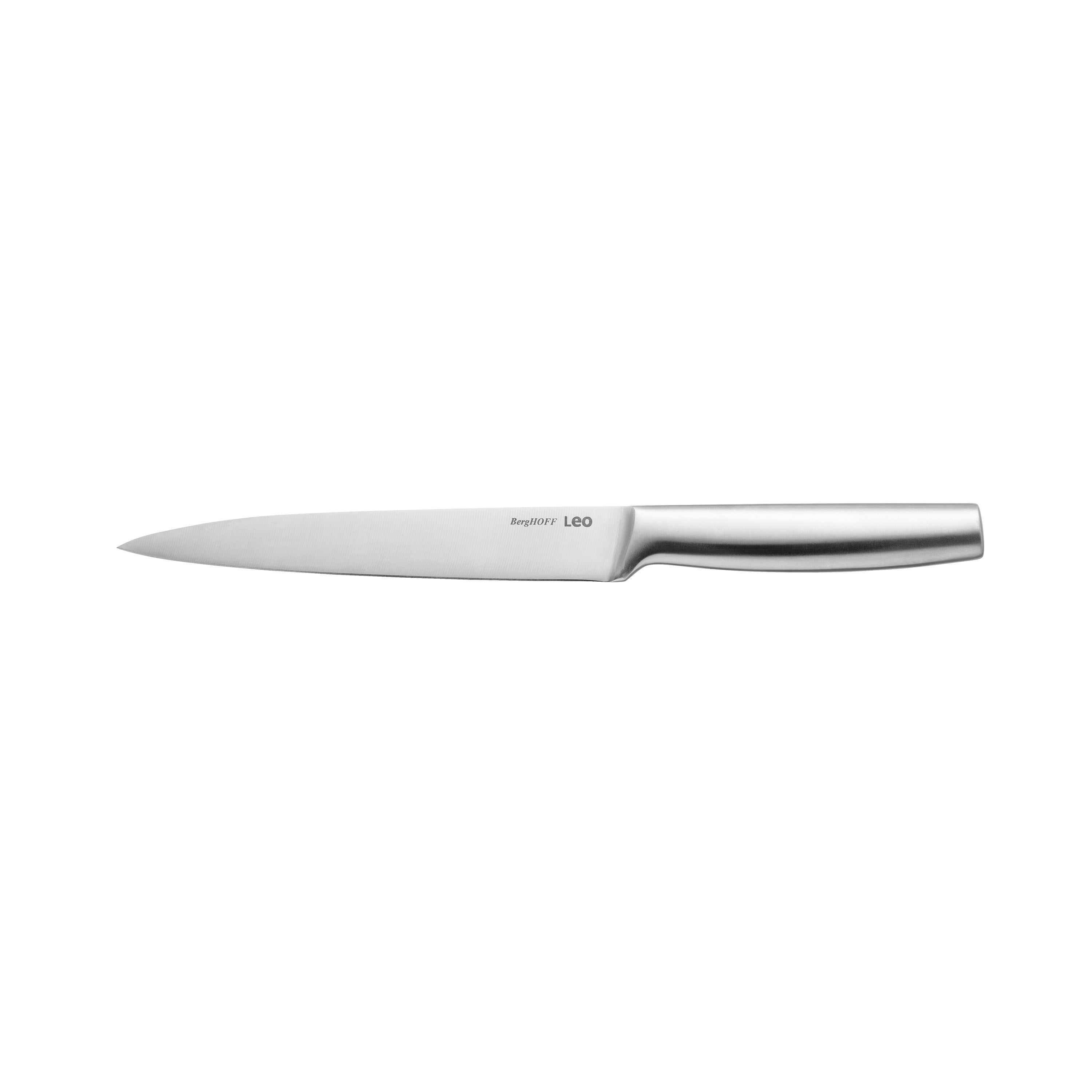 BergHOFF Leo Legacy 11-Piece Stainless Steel Knife Block Set - Premium Kitchen Cutlery for Home Chefs & Cooking Enthusiasts | Perfect for Slicing, Dicing & Meal Prep
