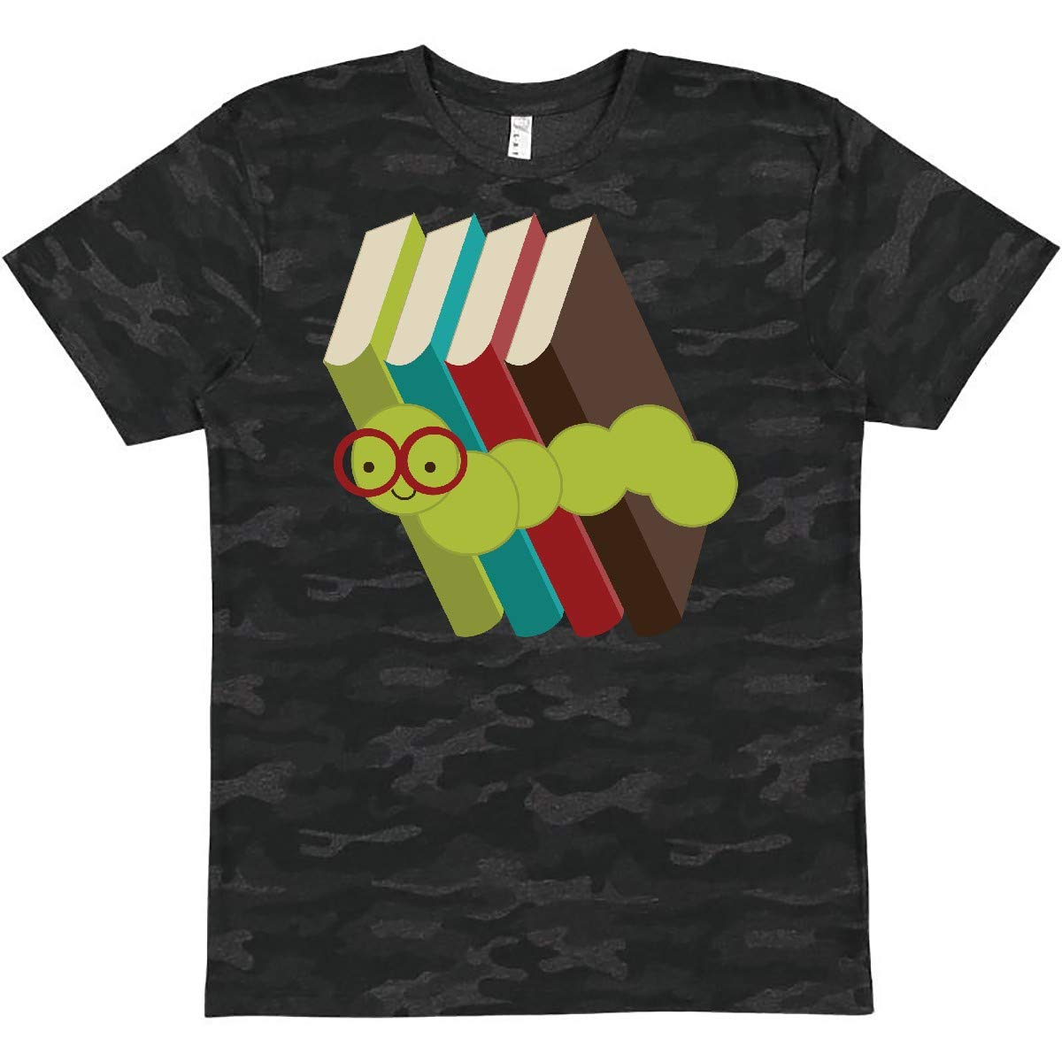 Inktastic Bookworm Reading T-Shirt - Fun Book Lover Graphic Tee for Librarians, Teachers & Bibliophiles - Perfect for Book Clubs, Library Visits & Reading Enthusiasts