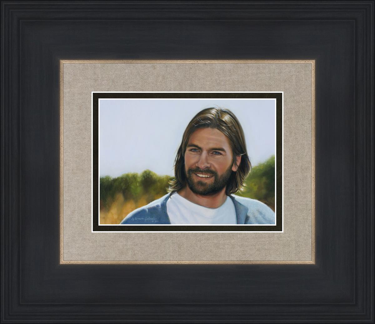 Abide With Me - Inspirational Christian Art Print by Liz Lemon Swindle | Perfect for Home Decor, Church Gifts & Spiritual Encouragement