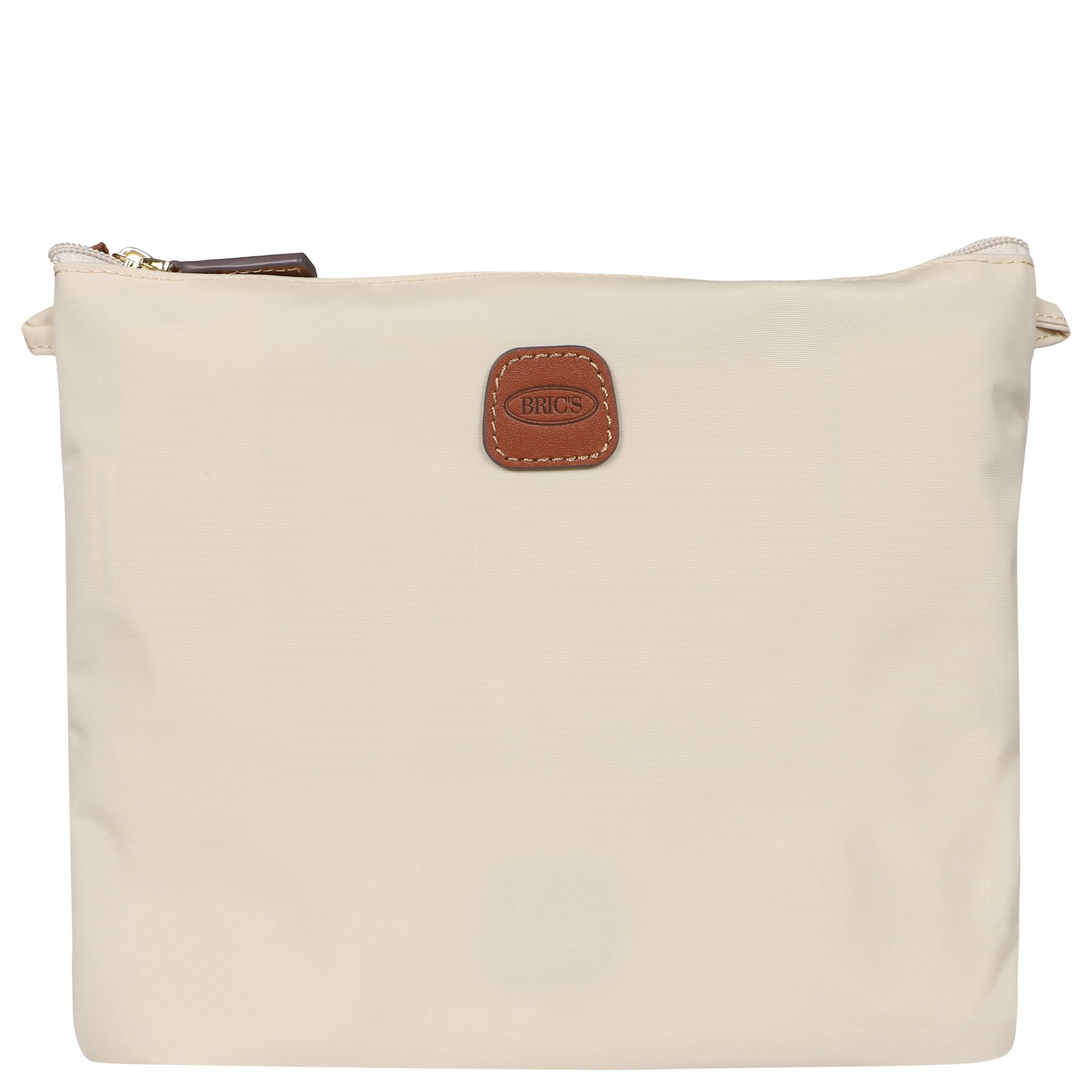 Bric's X-Bag X-Travel 2.0 Foldable Duffel Bag - 18 Inch Carry On Luggage & Overnight Bag for Women & Men - Lightweight Travel Duffel in Beige - Perfect for Weekend Trips, Gym, and Business Travel