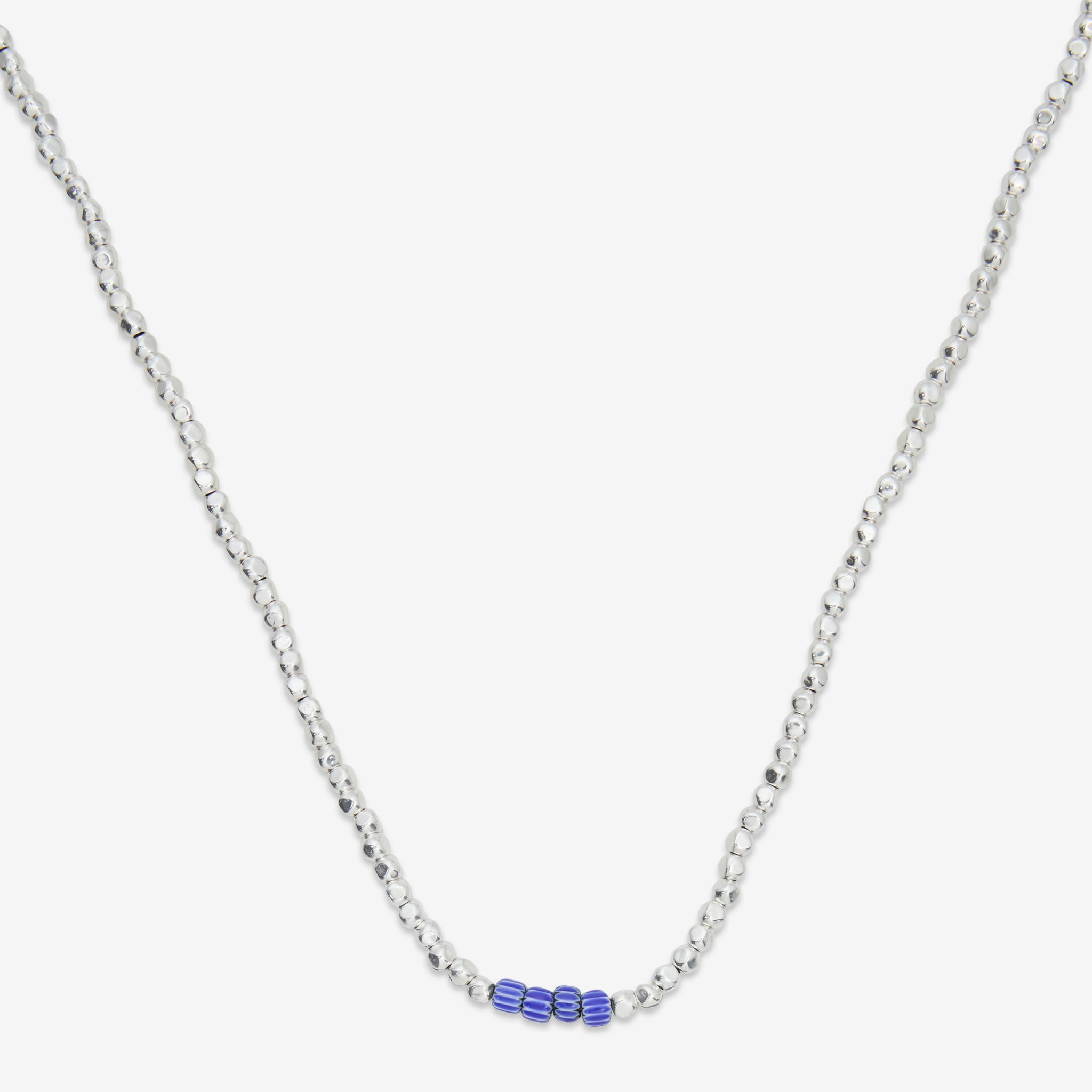 Edition No. 2 Blue and White Necklace - Elegant Jewelry for Women, Perfect for Parties, Weddings & Everyday Wear