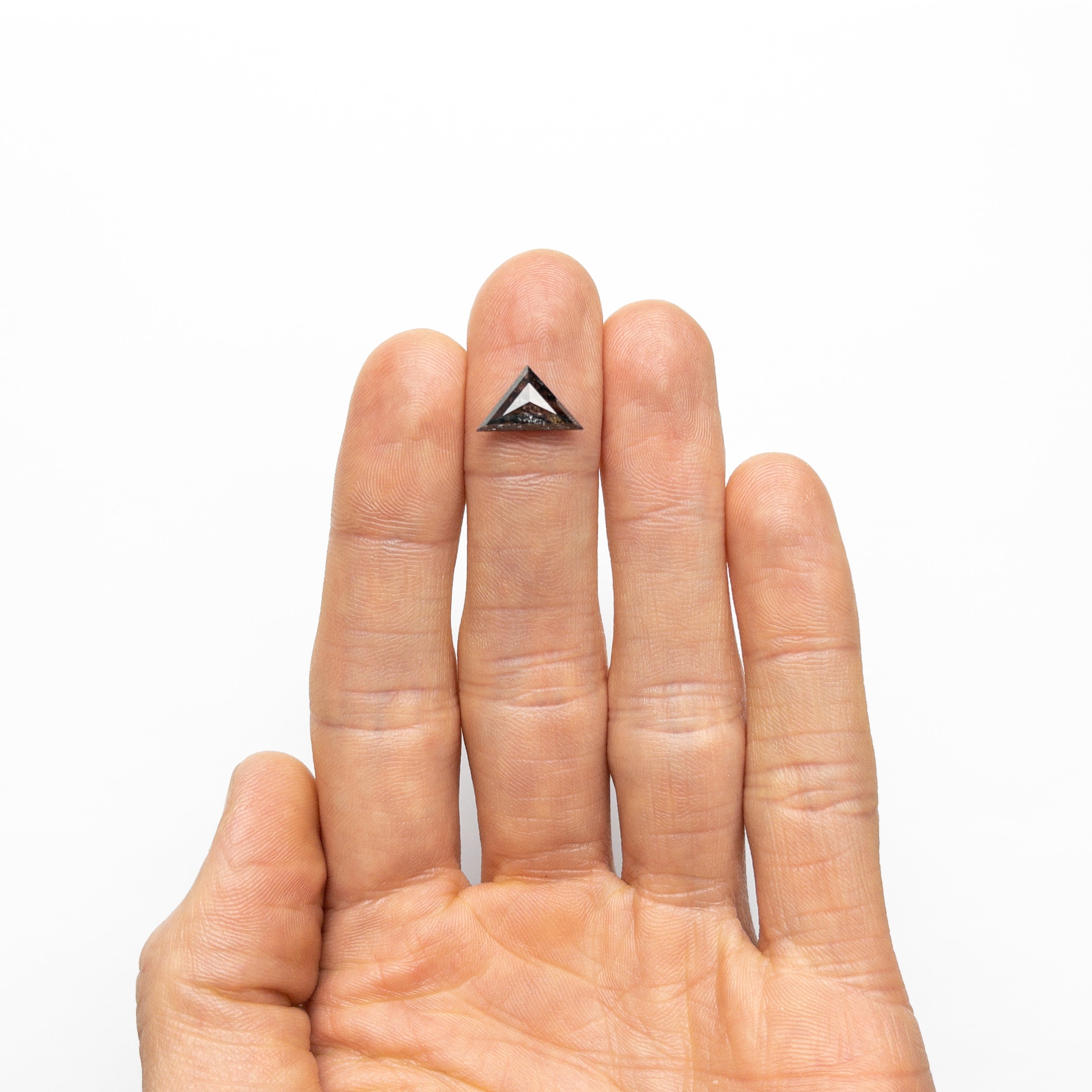 2.16ct Triangle Rose Cut Diamond (7.89x13.20x3.60mm) - Loose Gemstone for Jewelry Making | Perfect for Engagement Rings, Earrings & Necklaces