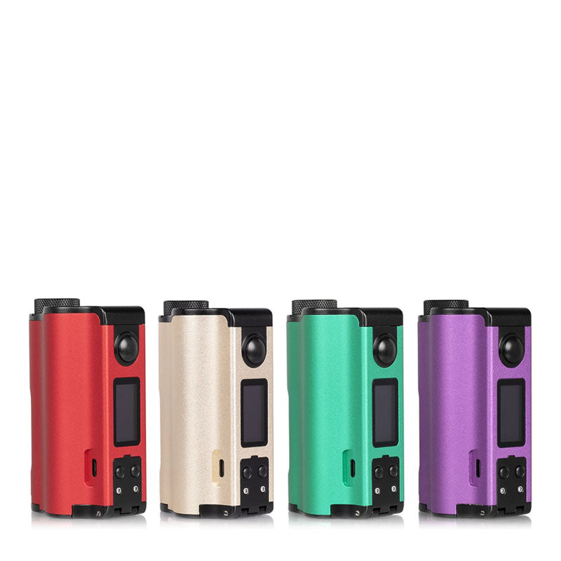 DOVPO Topside Dual 200W Squonk Mod - High Power Vape Box Mod for Cloud Chasing & Flavorful Vaping at Home or Outdoors