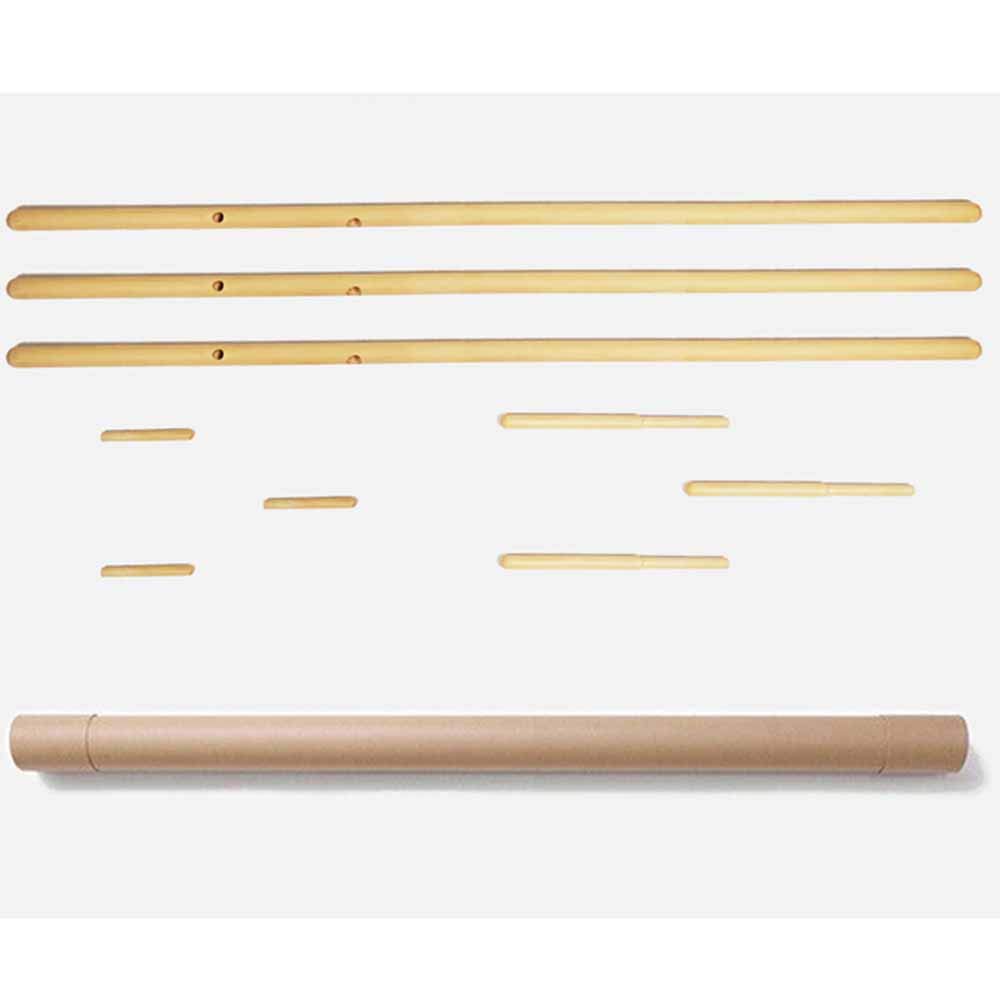 Solid Wood Coat Rack with Shelf - Floor Standing Hat & Garment Hanger for Bedroom, Living Room, Entrance - Gray (Natural) - Perfect for Organizing Coats, Hats, Bags & Accessories in Small Spaces