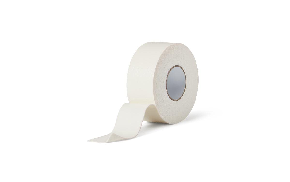 Medline NON260601 Curad Elastic Foam Adhesive Tape - 1 Inch Wide, 5.5 Yards Long - Waterproof & Breathable First Aid Wrap for Sports Injuries, Wound Care & Post-Surgical Support - Ideal for Athletes, Nurses & Home First Aid Kits