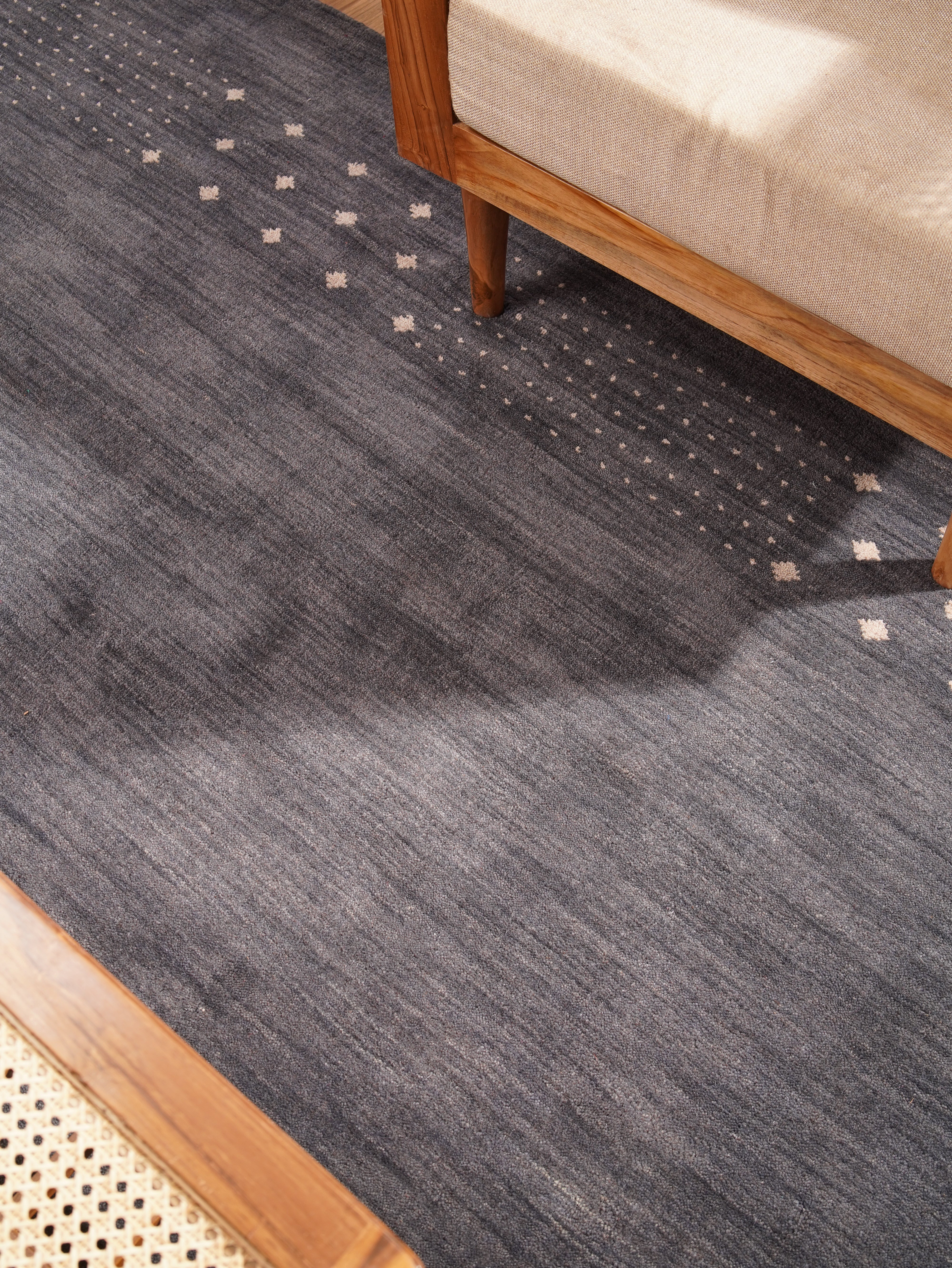 Premium Hand-Knotted Wool Rug - Soft & Durable - Perfect for Living Room, Bedroom & Office Decor - Free Shipping from USA