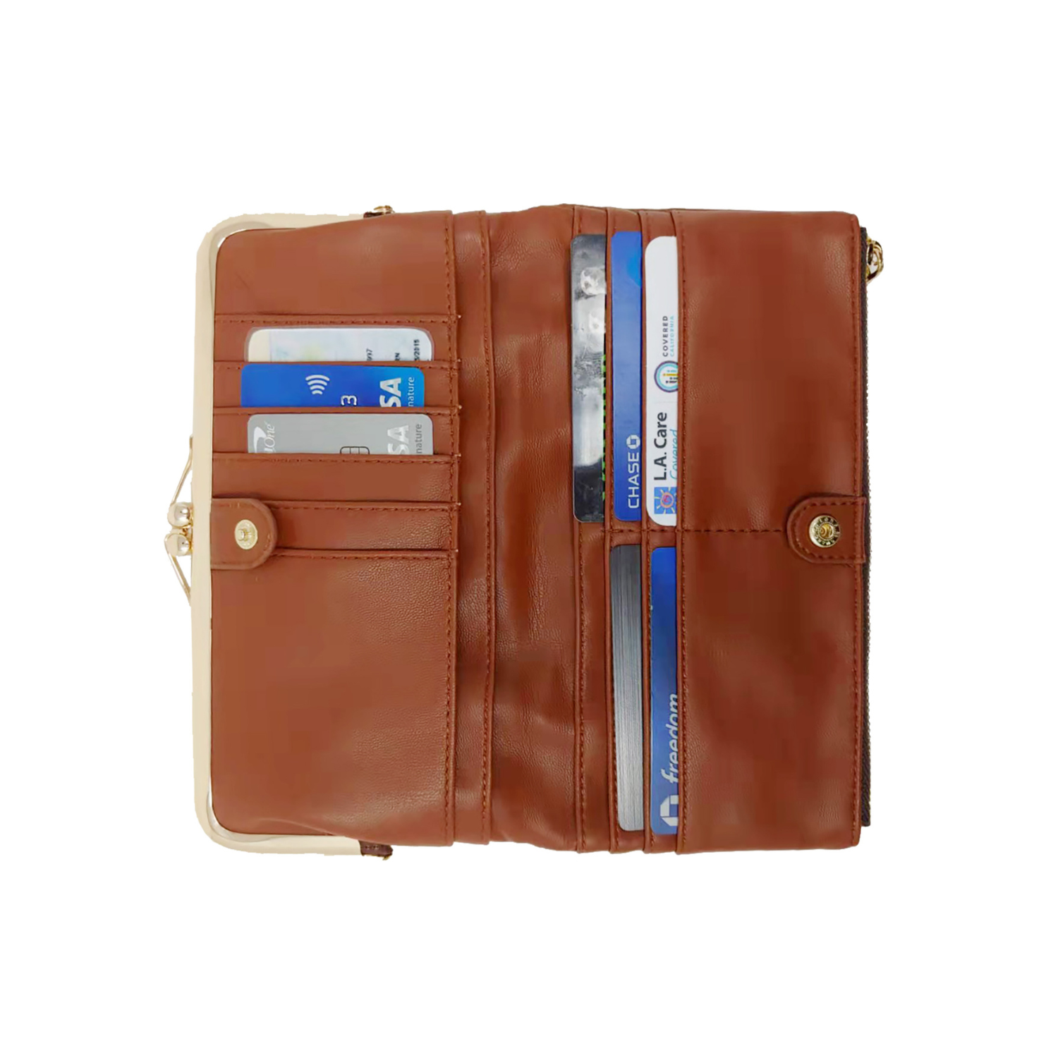 Catalina Clutch Wallet for Women - Slim RFID Blocking Leather Card Holder - Perfect for Travel, Shopping & Everyday Use