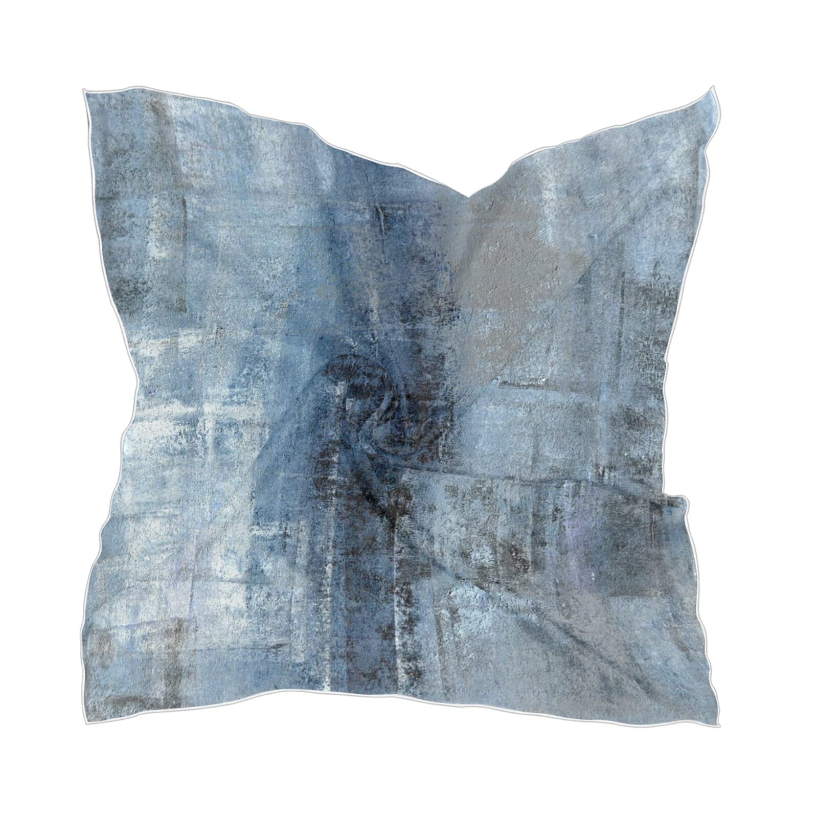 Elegant Women's Square Silk Scarf - Versatile Neckerchief, Headscarf & Shawl Wrap - Soft Chiffon Stole for All Seasons | Perfect for Office, Travel & Special Occasions