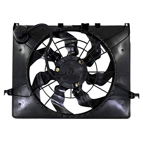 RAREELECTRICAL Replacement Cooling Fan Compatible with Hyundai Sonata 2011-2013 Models - OEM Part #25380-3Q280 (253803Q280, Ki3115135) - Engine Cooling System Upgrade for Better Performance