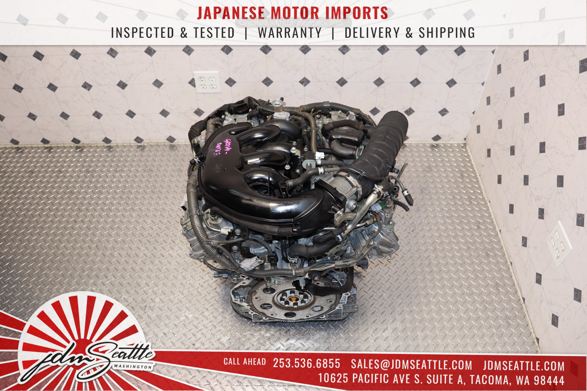 2007-2011 Lexus GS350 2GR-FSE 3.5L V6 Engine + ECU - JDM RWD Motor Replacement for Lexus GS350, IS350, Toyota Avalon - Perfect for Engine Swap & Performance Upgrades