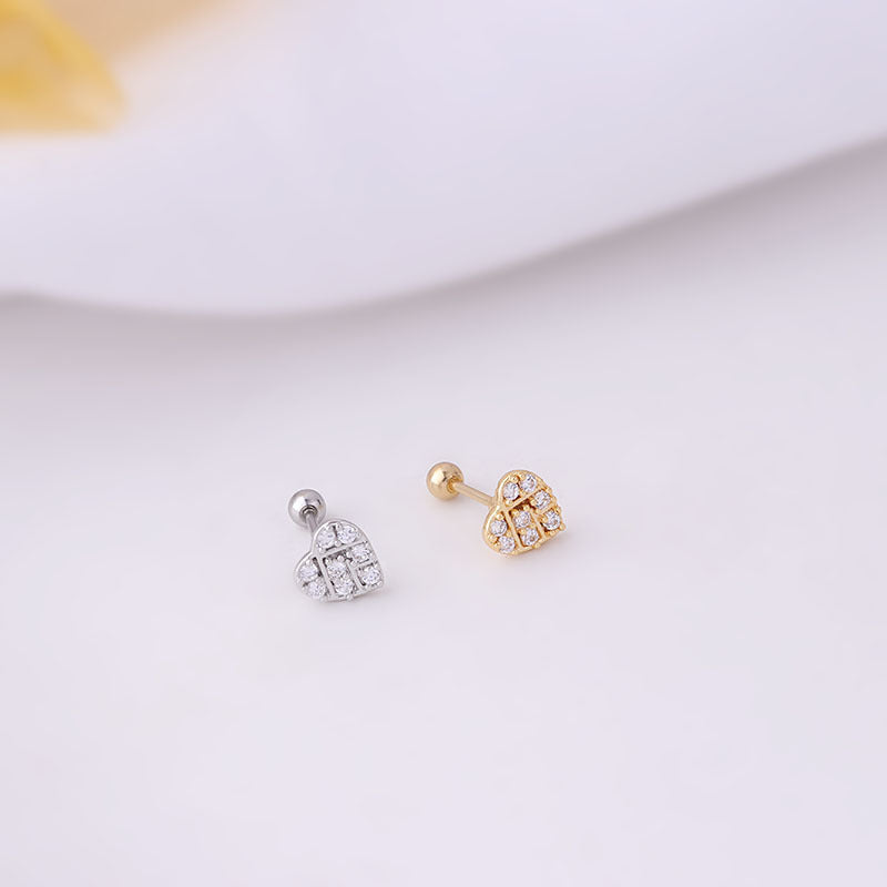 20G Cartilage Tiny Stud Octopus Earrings - Hypoallergenic Stainless Steel Body Jewelry for Women | Perfect for Daily Wear, Parties & Gifts