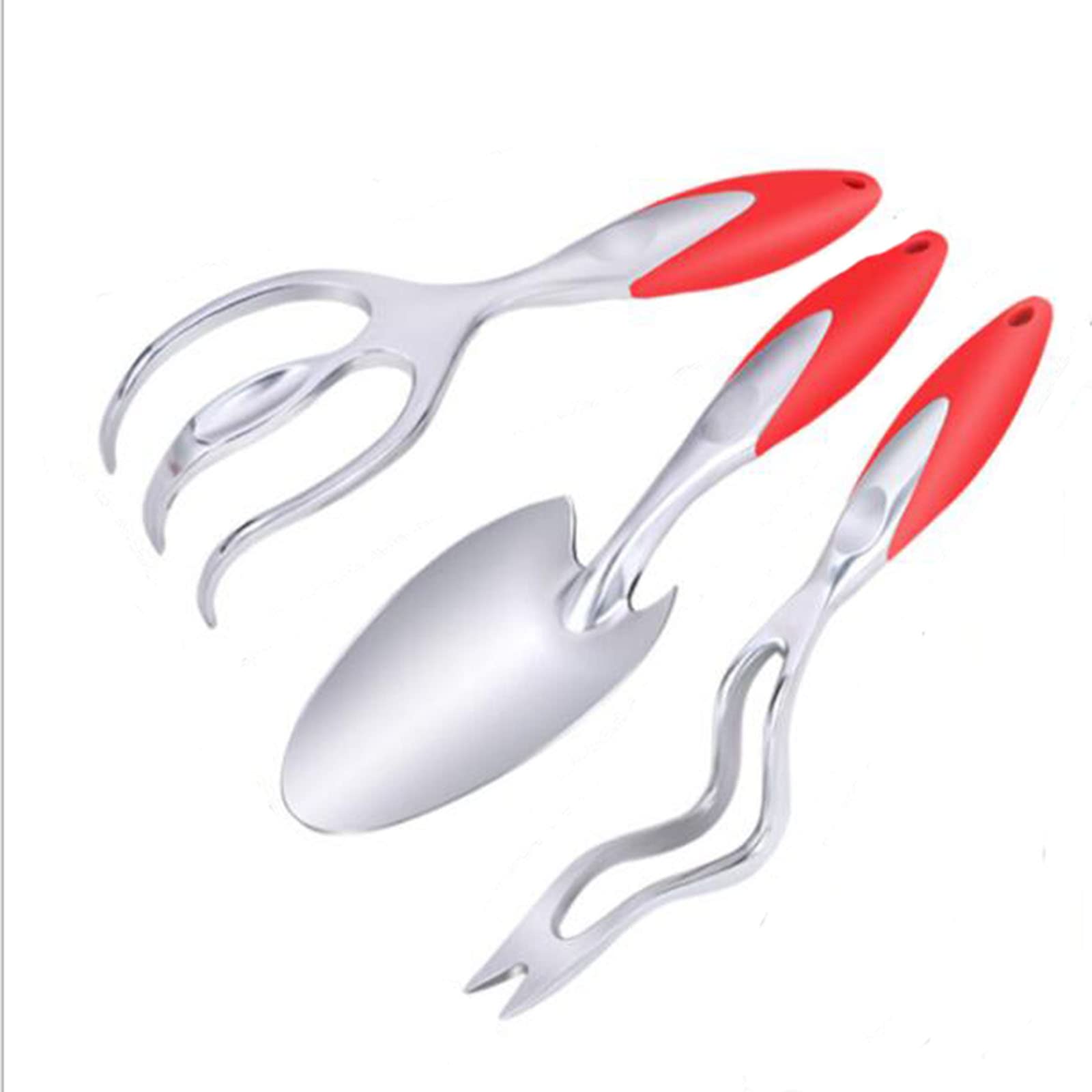 Premium 3-Piece Garden Tools Set - Ergonomic Outdoor Gardening Hand Tools for Women & Men - Perfect for Planting, Weeding & Landscaping - Ideal Gift for Garden Lovers